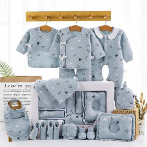 Caja de Regalo para Bebé de 22 Piezas, Conjunto de Ropa para Recién Nacido de 0 a 12 Meses, Otoño Invierno, 100% Algodón, Moda - Product Image 2