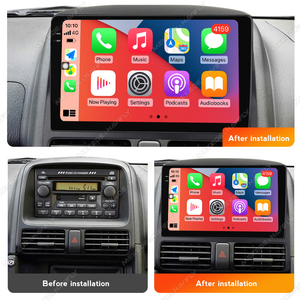 MEKEDE & NAVIFLY <span class=keywords><strong>X</strong></span> SERIES Android Car GPS Navigation 1280*720 Resolution Car-play para Honda <span class=keywords><strong>CRV</strong></span> 2002-2005 - Product Image 2