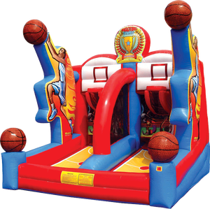 Aro de Baloncesto Inflable para Deportes, <span class=keywords><strong>Juego</strong></span> Inflable para Fiestas de Carnaval con Soplador de Aire - Product Image 1