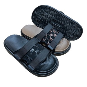 Sandales décontractées légères et respirantes pour hommes, style ethnique, antidérapantes, à bout ouvert, en <span class=keywords><strong>feutre</strong></span>, <span class=keywords><strong>semelle</strong></span> intermédiaire en EVA - Product Image 1
