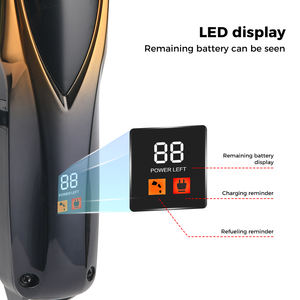 PRITECHカスタムヘアマシンコードレス電気ヘアトリマーとクリッパープロフェッショナル充電式ヘアクリッパー男性用 - Product Image 4