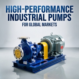 Bomba Centrífuga Revestida de Fluoroplástico de 18.5KW para la Industria Química de Riego por Goteo IHF - Product Image 1