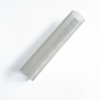 Tube filtrant en maille réutilisable en acier inoxydable 304 316, filtre cylindrique industriel