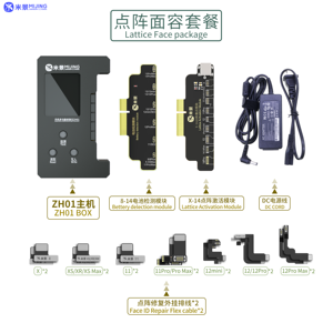 Mijing เครื่องทดสอบการกู้คืน Face Id ZH01,เครื่องบัดกรีดอตแม<span class=keywords><strong>ต</strong></span>ริก<span class=keywords><strong>แบ</strong></span>บไม่<span class=keywords><strong>ต</strong></span>้องใช้แบ<span class=keywords><strong>ต</strong></span>เตอรี่สำหรับ Iphone X Xr Xs 11 12 <span class=keywords><strong>13</strong></span> 14 <span class=keywords><strong>Pro</strong></span> Max - Product Image 4