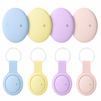 Traceur GPS (lot de 4) intelligent anti-perte [Positionnement GPS mondial haute précision, compatible iOS Find My, certifié MFi] en silicone