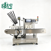 Dispositif de gravure au laser automatique pour crayons à sourcils, imprimante laser UV avec inspection visuelle pour le marquage des emballages cosmétiques