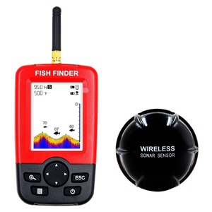 XJ-01 Promotion Sonar intelligent <span class=keywords><strong>sans</strong></span> <span class=keywords><strong>fil</strong></span> 100m avec écran couleur HD et <span class=keywords><strong>caméra</strong></span> de <span class=keywords><strong>pêche</strong></span> <span class=keywords><strong>sous</strong></span>-<span class=keywords><strong>marine</strong></span> pour la détection de poissons - Product Image 1