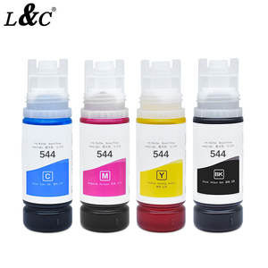 T544 encre à colorant de recharge à base d'eau Tinta 504 544 encre pour <span class=keywords><strong>Epson</strong></span> <span class=keywords><strong>Eco</strong></span> <span class=keywords><strong>Tank</strong></span> L4150 L4160 L6161 L6171 L6191 L3110 <span class=keywords><strong>L3150</strong></span> jet d'encre - Product Image 3