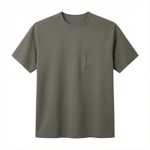 Laser Perforated Back Ventilation Cooling <b>Mesh</b> Jersey Male Athletic Gym Running Tee Moisture Wicking Lightweight Activewear - Product Image 5