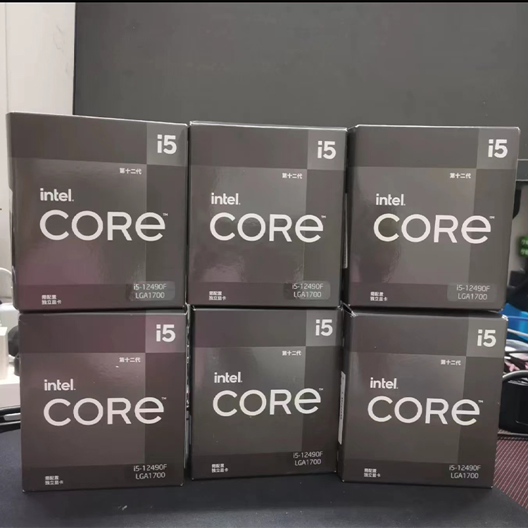 中古品  intel Core i5 12490F  BOX 12th Gen Intel Core i5 12490F LGA 1700 CPU Processor Alder