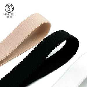 고품질 20mm 논슬립 엘라스틱 웨빙 피코 레이스 엘라스틱 밴드 나일론 란제리 숄더 테이프 브라 스트랩 - Product Image 3