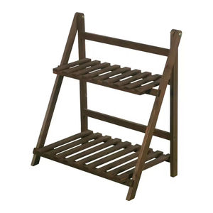 厂家直销供应中国杉木植物展示架植物支架多层植物支架 - Product Image 1