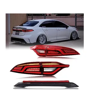 Zhengwo Wholesaler LED Tail Lights for Toyota Corolla 2019-2023 4PCS Start Up Animation Sequential Indicator Rear Lamp Assembly