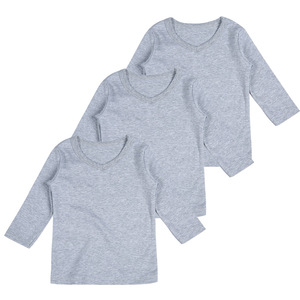 Fabricante al por mayor ropa de bebé recién nacido Casual Base <span class=keywords><strong>manga</strong></span> <span class=keywords><strong>larga</strong></span> <span class=keywords><strong>Camiseta</strong></span> 100% algodón estampado patrón para primavera otoño - Product Image 5
