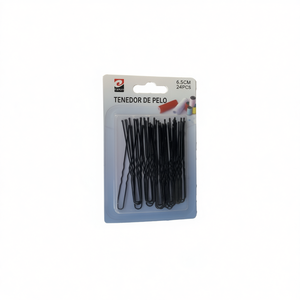 MNJ Hair Clip 6.5Cm 24Pcs For Styling Hair - Product Image 1