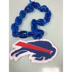 Collares al por mayor con logo del equipo de EE. UU. para aficionados, cadenas grandes, collares de espuma <span class=keywords><strong>EVA</strong></span> 3D estilo Hip Hop, joyería de moda. - Product Image 1