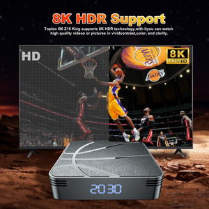 Boîtier TV Android 12 8K HDR Allwinner H618 WiFi6 Lecteur multimédia en streaming 4K Boîtier TV Android - Product Image 6