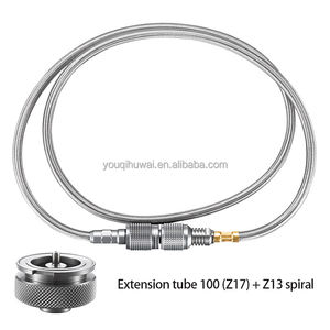 屋外キャンプハイキングストーブバーナーアダプタースプリットタイプファーネスガスカートリッジシリンダーガスタンクアダプターアダプター - Product Image 4