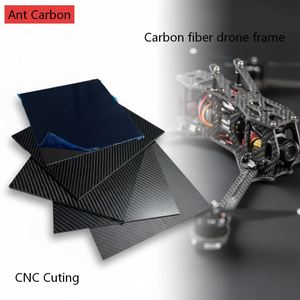 แผ่นคาร์บอนไฟเบอร์แบบกำหนดเอง Ant Carbon CNC ความหนา 3 มม. ผิวมัน/ด้าน ลายทวิล - Product Image 4