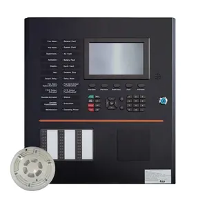 Anda pabrik TX7002-1 LPCB EN54 Panel kontrol Alarm api Addressable 1 Loop mendukung 254 buah perangkat
