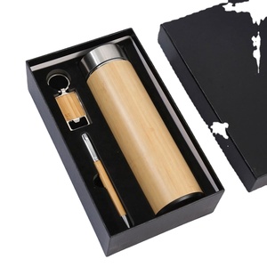 Eco-Friendly Bamboo Gift <b>Set</b>: <b>Notebook</b>, Pen & Tumbler - Perfect Corporate & Teacher Appreciation Gifts - Product Image 2