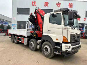 Le Japon HINO 8X4 18 tonnes 38 tonnes SQ760ZB6 <span class=keywords><strong>grue</strong></span> montée sur camion à flèche articulée fabricant avec Jiaheng vérins hydrauliques Mobile - Product Image 3