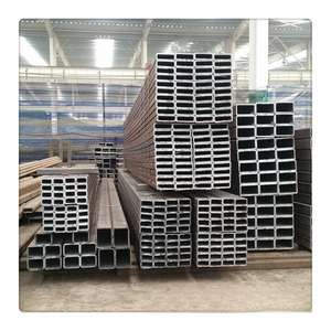 Sıcak Daldırma Galvanizli Kare ve Dikdörtgen Boşluklu Kesitler - İnşaat ve Yapı Mühendisliği için GI Kare Boru/Boru - Product Image 4