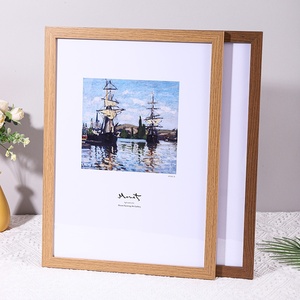 Handmade A3/<strong>A4</strong> Wooden Picture <strong>Frame</strong> Mounting Wall Hanging &amp; Tabletop Display 8K4 Puzzle <strong>Frame</strong> Creative Photo Wall - Product Image 4