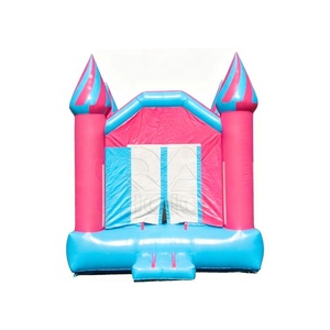 Castillo Inflable <span class=keywords><strong>de</strong></span> PVC Rosa <span class=keywords><strong>de</strong></span> Nuevo Diseño, 4.5x4.5x5m, Casa <span class=keywords><strong>de</strong></span> Brinco <span class=keywords><strong>para</strong></span> Exteriores, Combo <span class=keywords><strong>de</strong></span> Brinco <span class=keywords><strong>para</strong></span> 3-5 Personas, Fiesta Infantil - Product Image 2