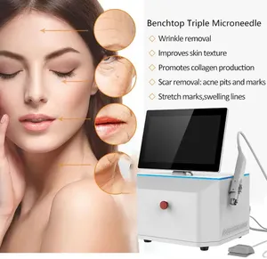 Nouvel Arrivage Ace : Appareil de Microneedling RF Doré pour le Rajeunissement et le Lifting du Visage, Raffermissement de la Peau, Traitement Fractionnel Anti-Âge - Product Image 2