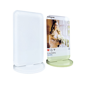 <span class=keywords><strong>Subli</strong></span>-forward superventas regalos promocionales sublimación espacios en blanco mesa de acrílico transparente soporte de fotos blanco duradero impresión DIY - Product Image 3