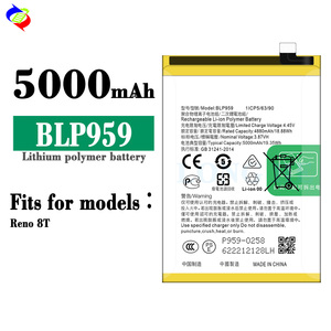هاتف جديد OEM ، BLP959 لـ OPPO RENO 8T mAh العلامة التجارية الجديدة 0 دورة - Product Image 2