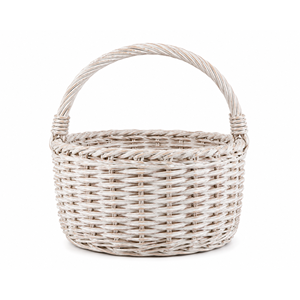 ตะกร้าหวายธรรมชาติพรีเมียมพร้อมผ้าบุนุ่มสำหรับเด็ก - ยี่ห้อซินดี้ - Product Image 1