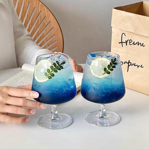 Verre à liqueur, cognac, whisky, cocktail, bière, à pied, transparent, fait main, pour mariage, fête, bar, cadeau - Product Image 5