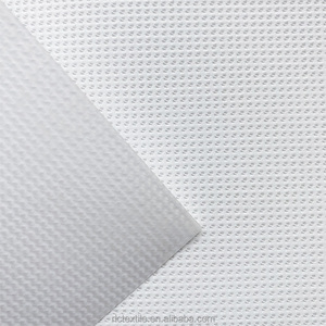 250gsm 350GSM 1100dtex 12*12 New techology vật liệu vinyl PVC tráng Polyester lưới trong vòng Liner cho máy in phun quảng cáo - Product Image 2