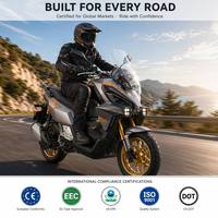Nouveau Scooter Tout-Terrain 250cc ADV 2026 OEM, Refroidi par Eau, Homologué CEE, à Essence