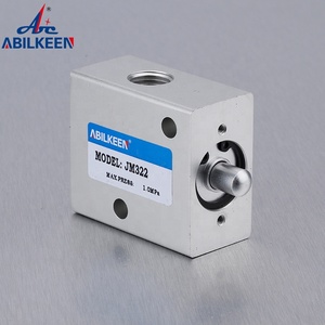 Chất Lượng Cao JM Series Electro <span class=keywords><strong>JM322</strong></span> JM322R 1/4 Chủ Đề 3 Cách Cơ Khí Cơ Bản Van Khí Nén - Product Image 6