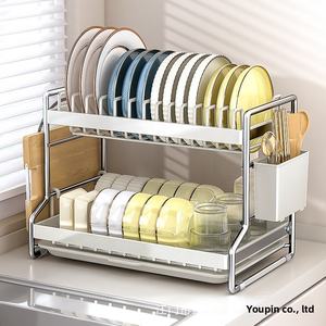 Support de rangement ménager en acier au carbone <span class=keywords><strong>pour</strong></span> vaisselle et bols Support de rangement <span class=keywords><strong>pour</strong></span> baguettes et couteaux Support de rangement <span class=keywords><strong>pour</strong></span> ustensiles de <span class=keywords><strong>cuisine</strong></span> Égouttoir <span class=keywords><strong>pour</strong></span> ustensiles de <span class=keywords><strong>cuisine</strong></span> - Product Image 5