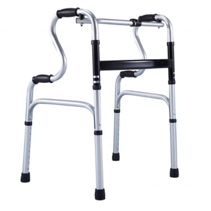 Ancianos Andador Aleación de aluminio y acero inoxidable Ayuda para caminar de cuatro patas para <span class=keywords><strong>personas</strong></span> <span class=keywords><strong>mayores</strong></span> - Product Image 4