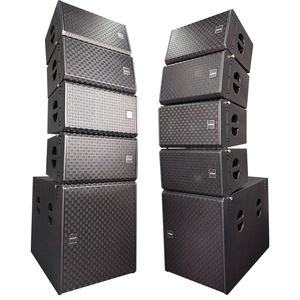 Set Completo di Altoparlanti Line Array Professionali Attivi e Passivi da 10 e 18 Pollici per Concerti all'Aperto, Palchi e Chiese - Product Image 3