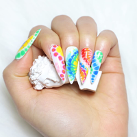 Gel transparent effet blooming 15 ml, longue tenue, vernis à ongles UV, effet soak-off