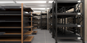 แบบจำลอง 3 มิติ ของร้านซูเปอร์มาร์เก็ตสำหรับแสดงชั้นวางสินค้า - Product Image 4