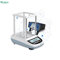 Balance micro-precision WISDOM, résolution double 0,01 mg/0,001 g, auto-calibrage pour les laboratoires pharmaceutiques et de recherche