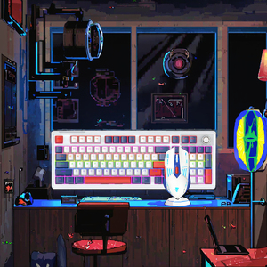 T78 <strong>Wireless</strong> BT Tri-Mode Red Axis <strong>Mechanical</strong> <strong>Keyboard</strong> Display Knob Game Custom <strong>UK</strong> US Spain Layout RGB Backlit USB 1.0 Hot-Swap - Product Image 3