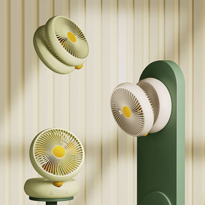 DB Ultra <b>Quiet</b> 12-inch Table <b>Fan</b> Rechargeable Remote Control with Auto Oscillation and 4 Speeds Portable Air Circulator - Product Image 5