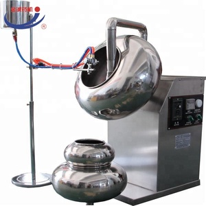Stainless Steel Cooper Pot <b>Chocolate</b> Bear Caramel Peanut Coating Pan Stainless Steel Panning <b>Machine</b> - Product Image 1