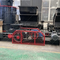 Concasseur à deux rouleaux robuste pour granit, concasseur à rouleaux pour basalte, concasseur à double rouleau pour quartz, pour projets ferroviaires