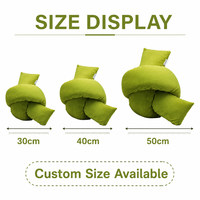Coussin décoratif Green Know, fabrication directe d'usine, coussin décoratif personnalisé, OEM ODM, coussin à personnage avec impression et broderie