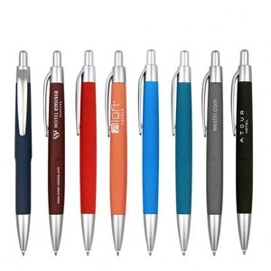 Stylos à bille imprimés en gros, cadeau promotionnel, logo personnalisé, impression numérique, plastique standard, encre noire/bleue, pointe de 1,0 mm - Product Image 2