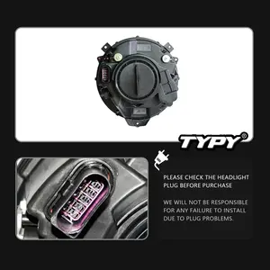 <span class=keywords><strong>Kit</strong></span> <span class=keywords><strong>de</strong></span> phares LED <span class=keywords><strong>pour</strong></span> véhicule, <span class=keywords><strong>pour</strong></span> Mercedes-Benz Classe G W463, 2007-2017, mise à niveau modifiée, nouveau DRL, clignotant dynamique - Product Image 1